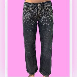 BDG URBAN OUTFITTERS baggy studded jeans low rise